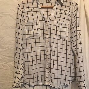 Express Checked Portofino Dress Shirt